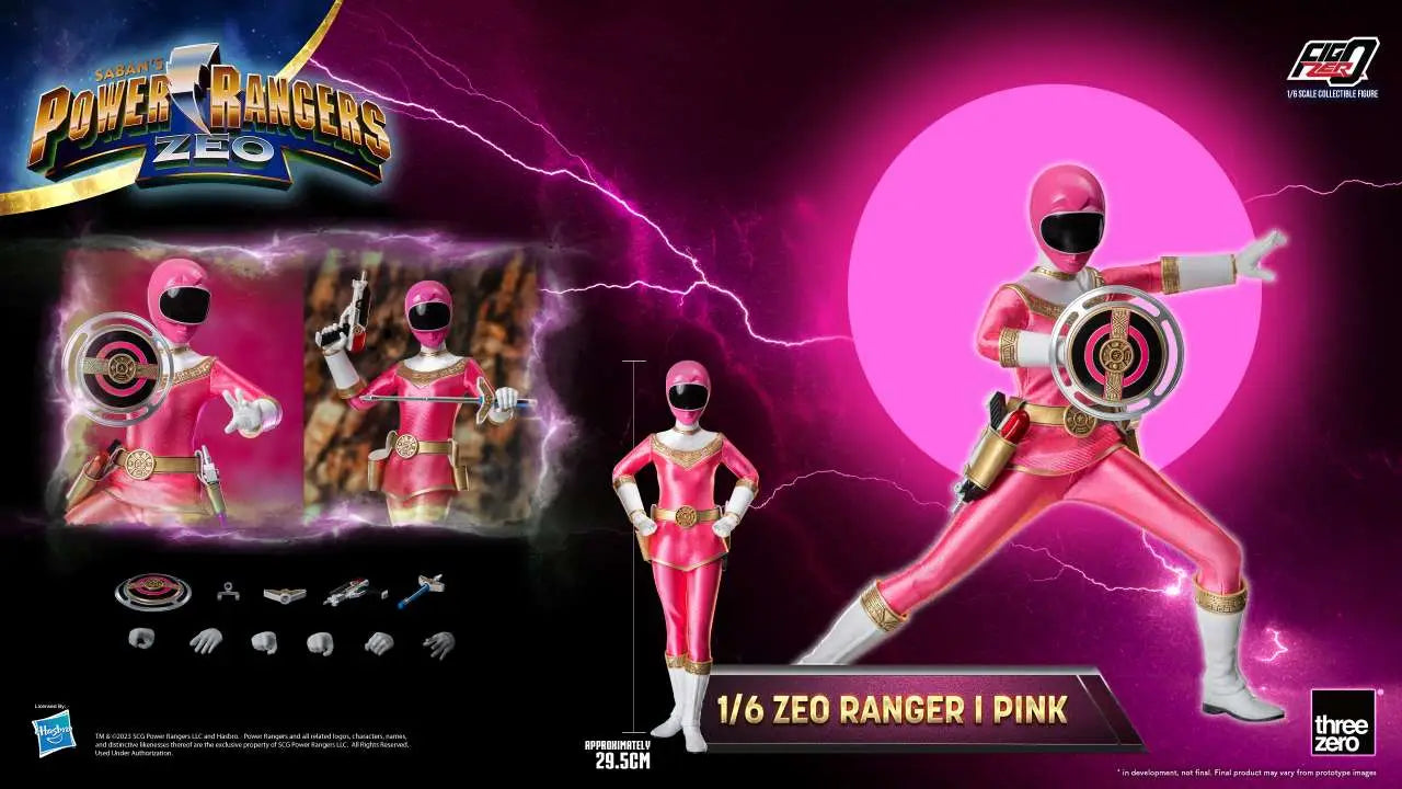 POWER RANGERS ZEO RANGER I PINK 1/6 FIGURE