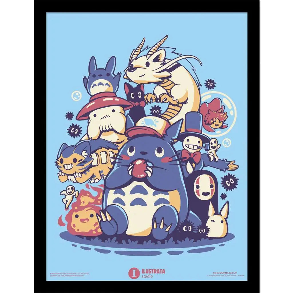 ILUSTRATA CREATURES SPIRITS AND FRIENDS COLLECTOR PRINT