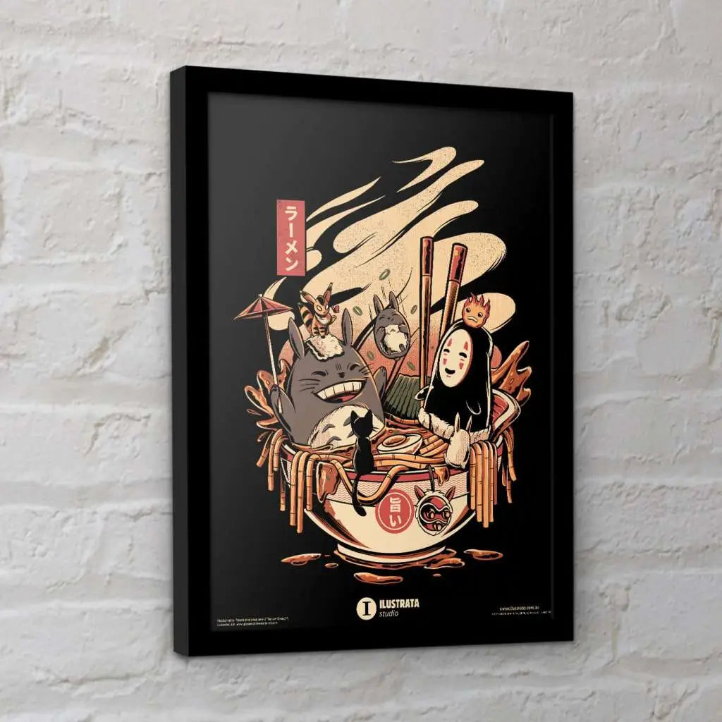 ILUSTRATA RAMEN POOL PARTY COLLECTOR PRINT