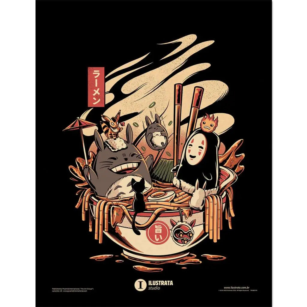 ILUSTRATA RAMEN POOL PARTY COLLECTOR PRINT