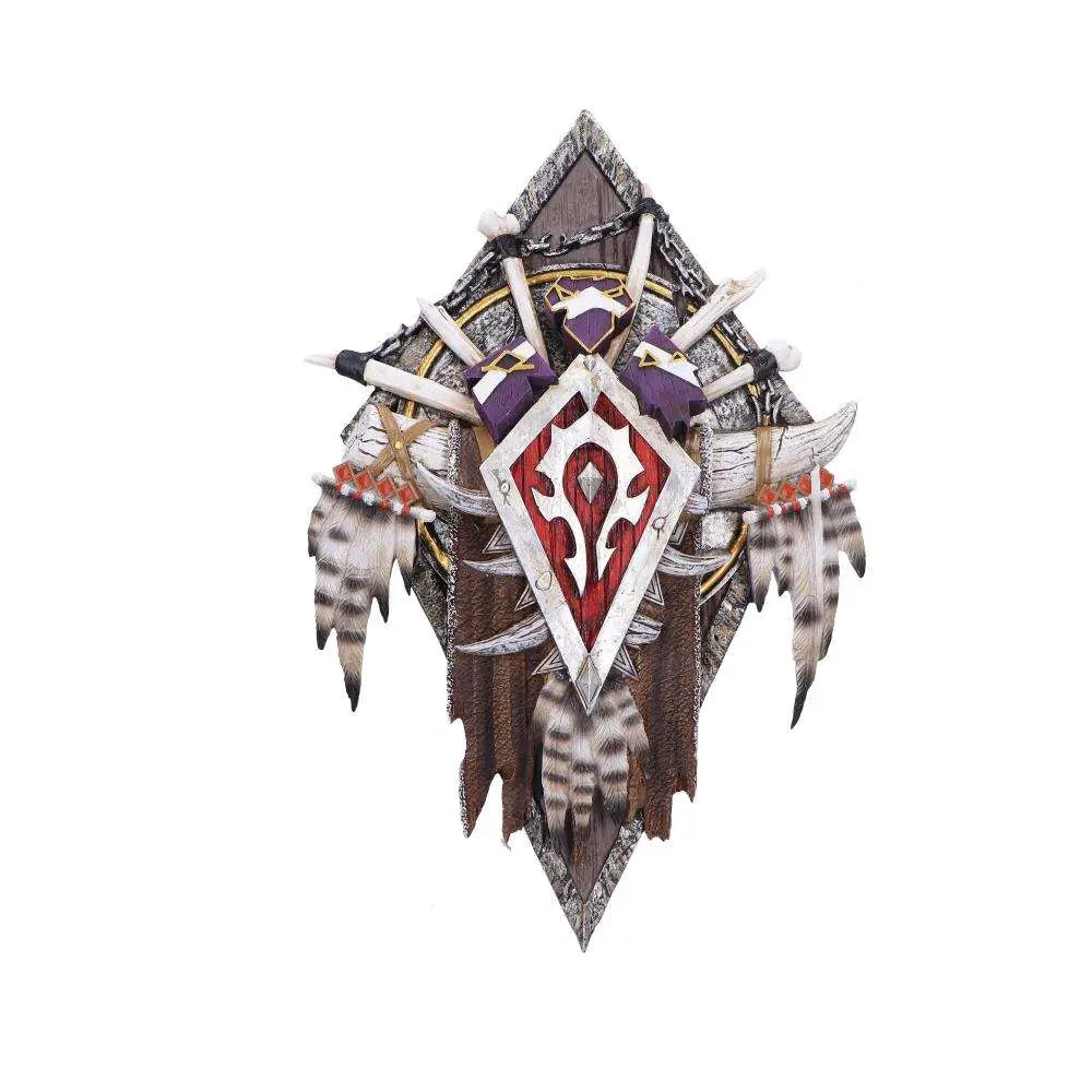 WORLD OF WARCRAFT HORDE WALL PLAQUE