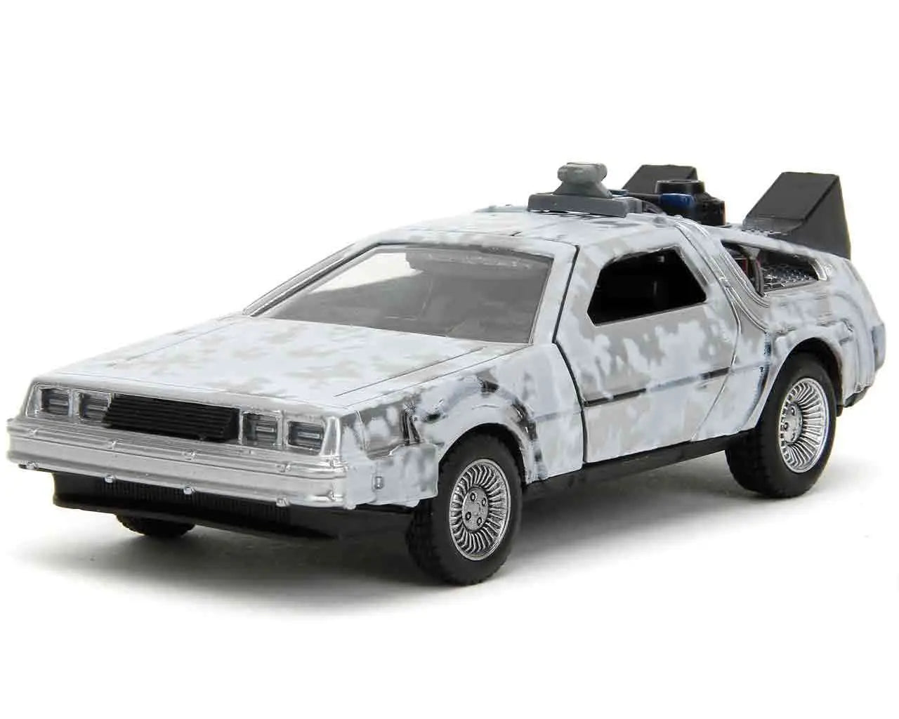 Back To The Future Part 1 - 1982 De Lorean DMC 12  With Frost Effect - 1:32 Die-Cast Model Limited Edition