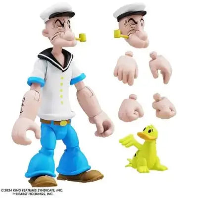 POPEYE WAVE 3 POPEYE 1ST APP WHITE SHIRT AF