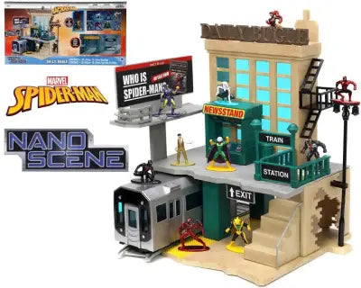 Nano Scene: Marvel Spider-man - Daily Bugle Diorama