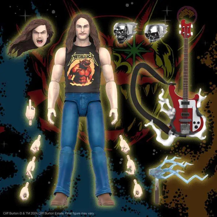 CLIFF BURTON SUPERHERO POSTER ULTIMATES! ACTION FIGURE