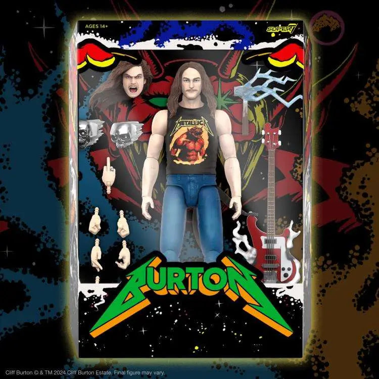 CLIFF BURTON SUPERHERO POSTER ULTIMATES! ACTION FIGURE