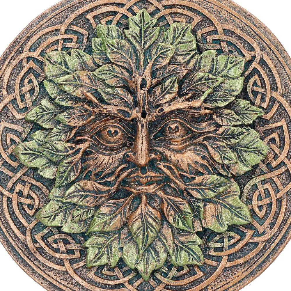 GREEN MAN TREE SPIRIT FOREST FRAGRANCE INCENSE BURNER