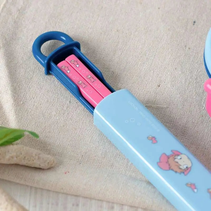 PONYO ON THE CLIFF 16,5CM CHOPSTICKS BOX SET