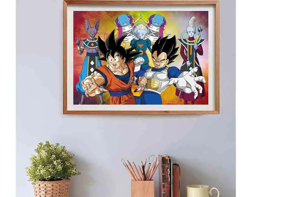 Anime Puzzle Collection - CUBE500 Dragon Ball: Goku & Vegeta - Jigsaw Puzzle 500 Pcs