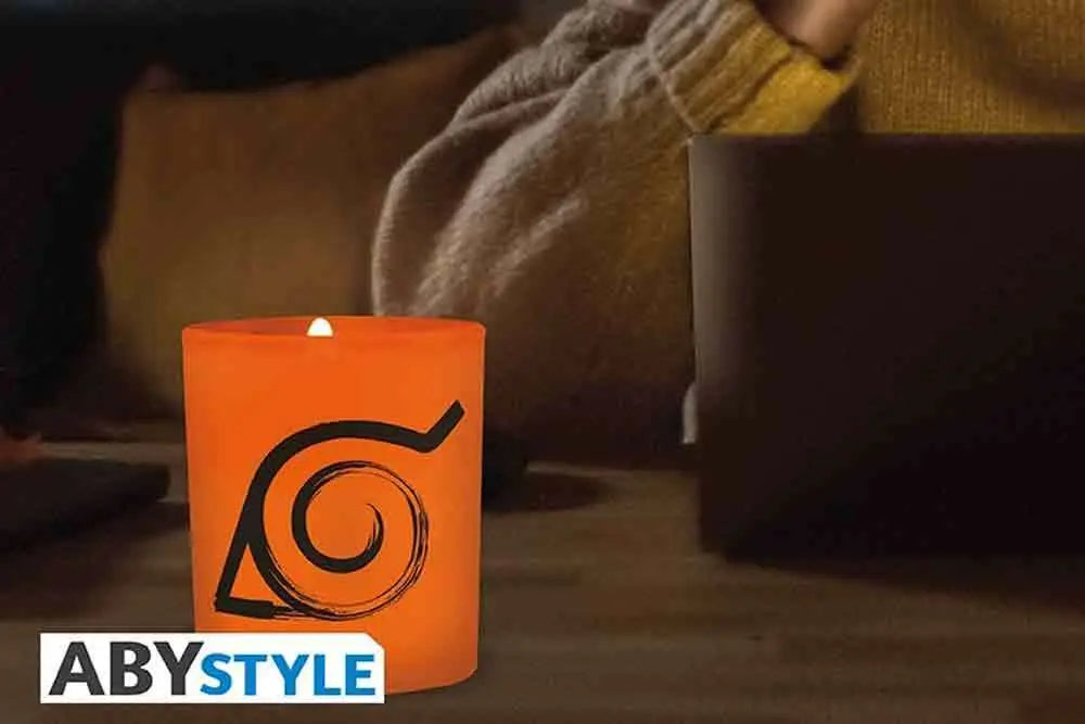 NARUTO KONOHA CANDLE IN A JAR