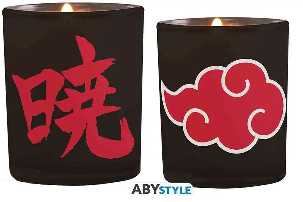 NARUTO SHIPPUDEN AKATSUKI CANDLE IN A JAR
