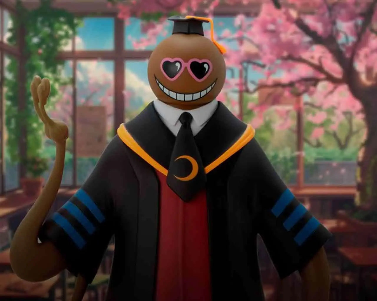 ASSASSINATION CLASSROOM KORO SENSEI BROWN SUPER FIGURE COLLECTION 1/10 PVC STATUE