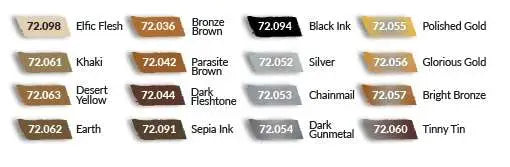 GAME COLOR SET 72189 LEATHER & METAL