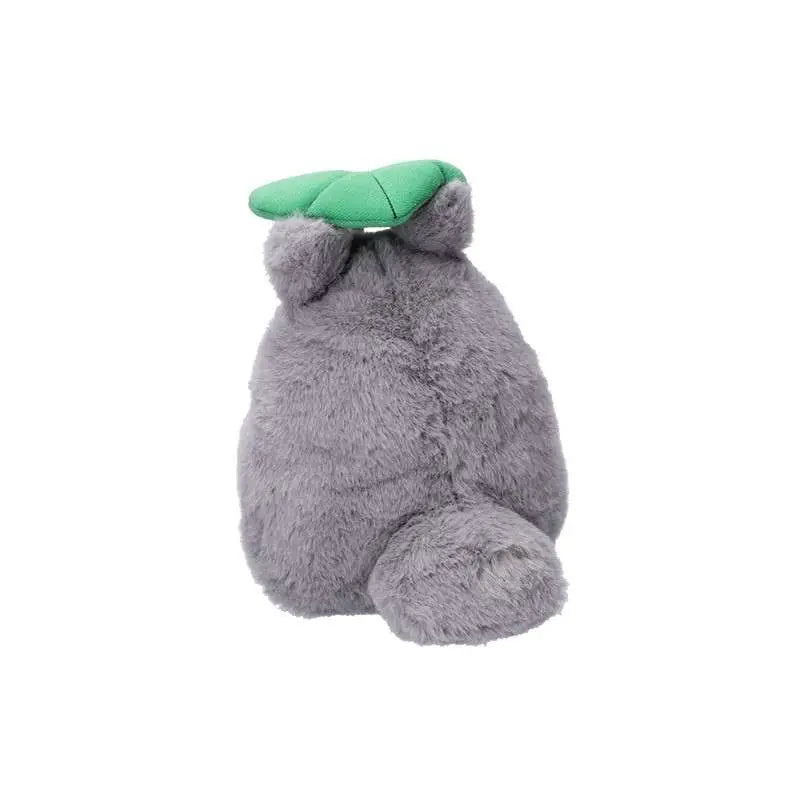 MY NEIGHBOR TOTORO NAKAYOSHI GREY PLUSH WITH LEAF