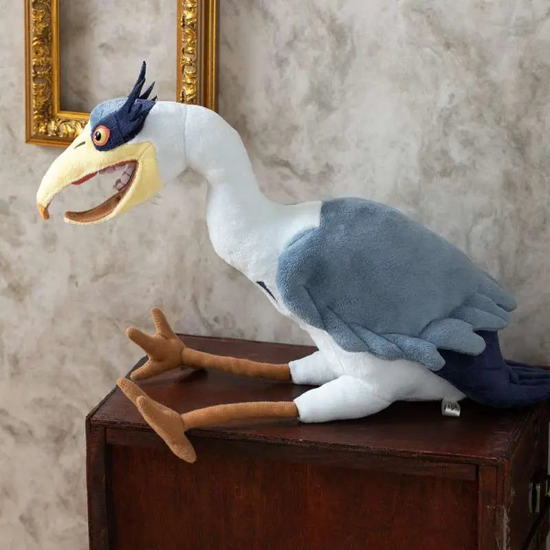 THE BOY AND THE HERON GREY HERON PLUSH