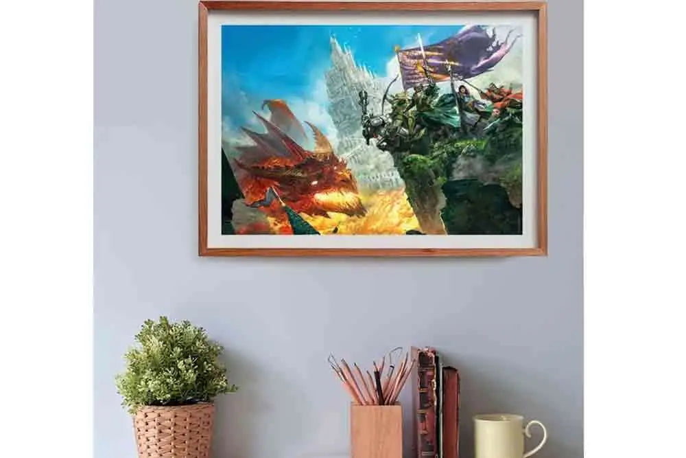 Gaming Puzzle Collection - Cube500 Dungeons & Dragons: DRAGONFIRE - Jigsaw Puzzle 500 Pcs