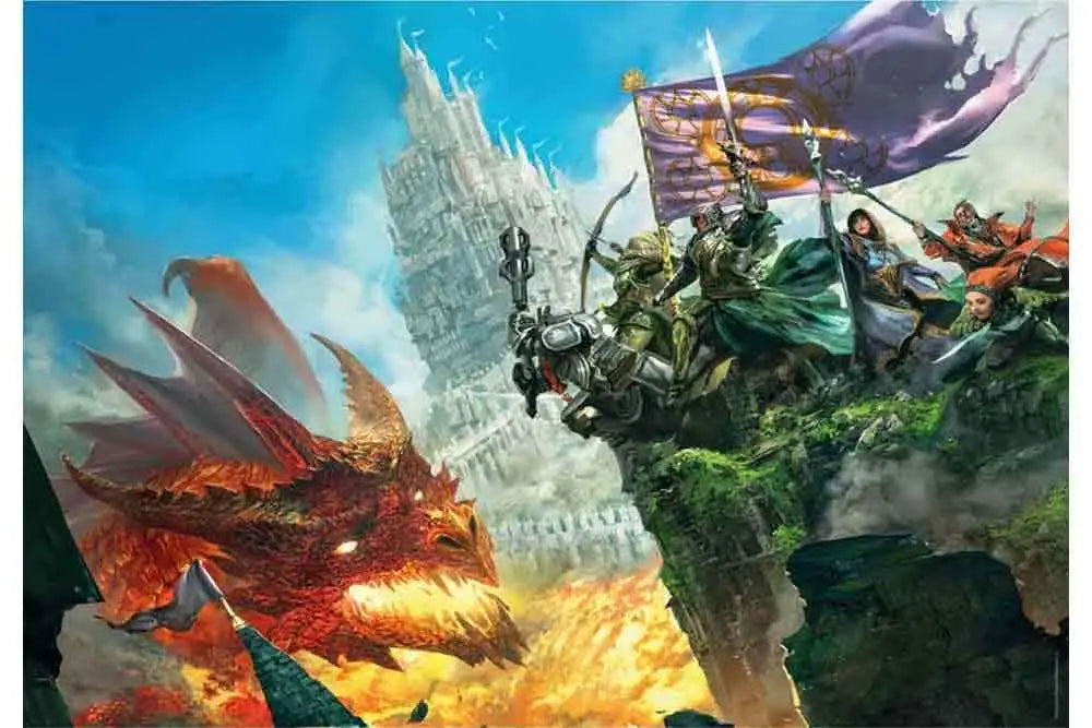 Gaming Puzzle Collection - Cube500 Dungeons & Dragons: DRAGONFIRE - Jigsaw Puzzle 500 Pcs