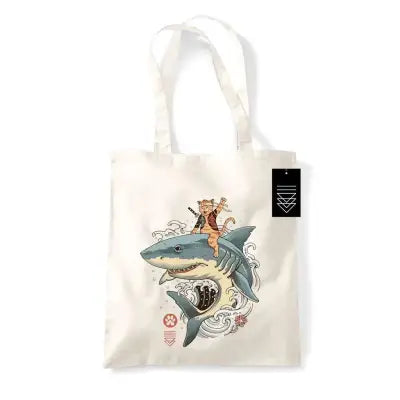 VINCENT TRINIDAD CATANA SHARK TOTE BAG