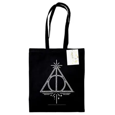 HARRY POTTER DEATHLY HALLOWS TOTE BAG