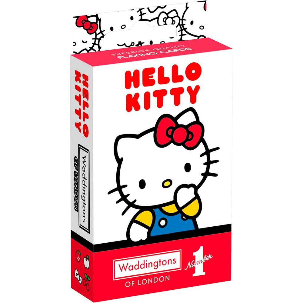 Winning Moves Hello Kitty - Waddingtons Number 1 Playing Cards English