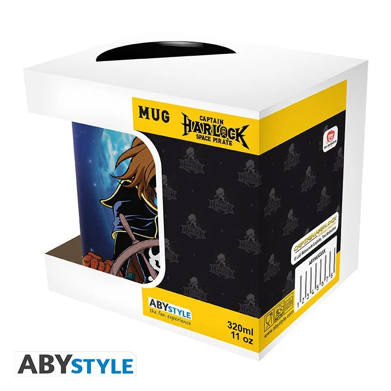 CAPTAIN HARLOCK - Mug 320 ml - Harlock & Ship