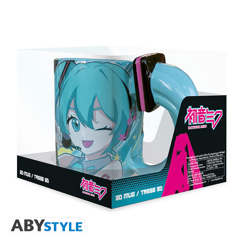 HATSUNE MIKU - Miku - Mug with 3D handle 460ml