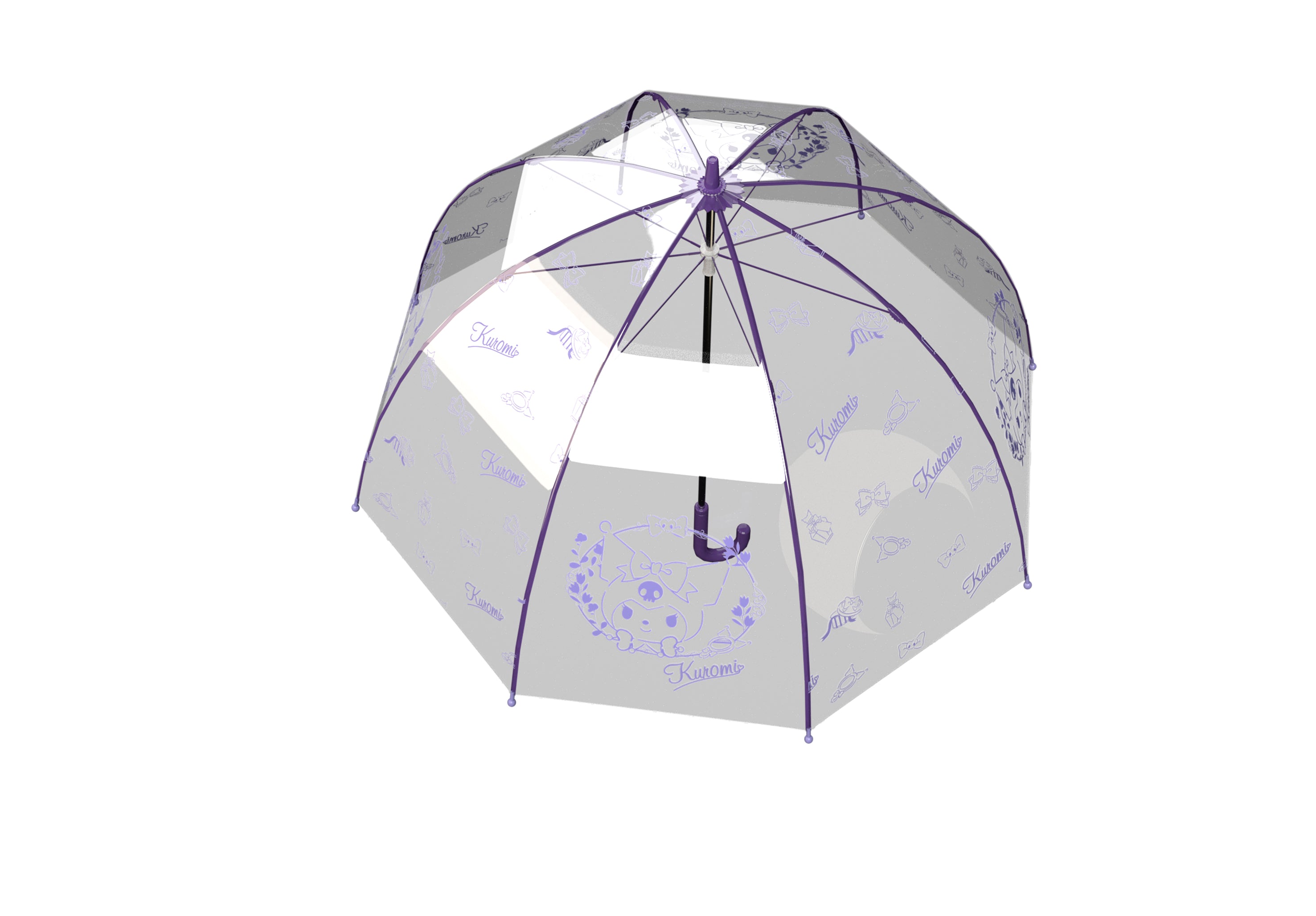 KUROMI - Manual Transparent Umbrella 57 cm
