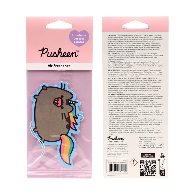 PUSHEEN - Pusheenicorn - Car Air Freshener - Strawberry Cupcake