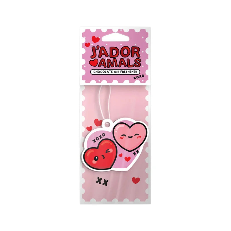 KAWAII - Double Haert - Car Air Freshener - Chocolat