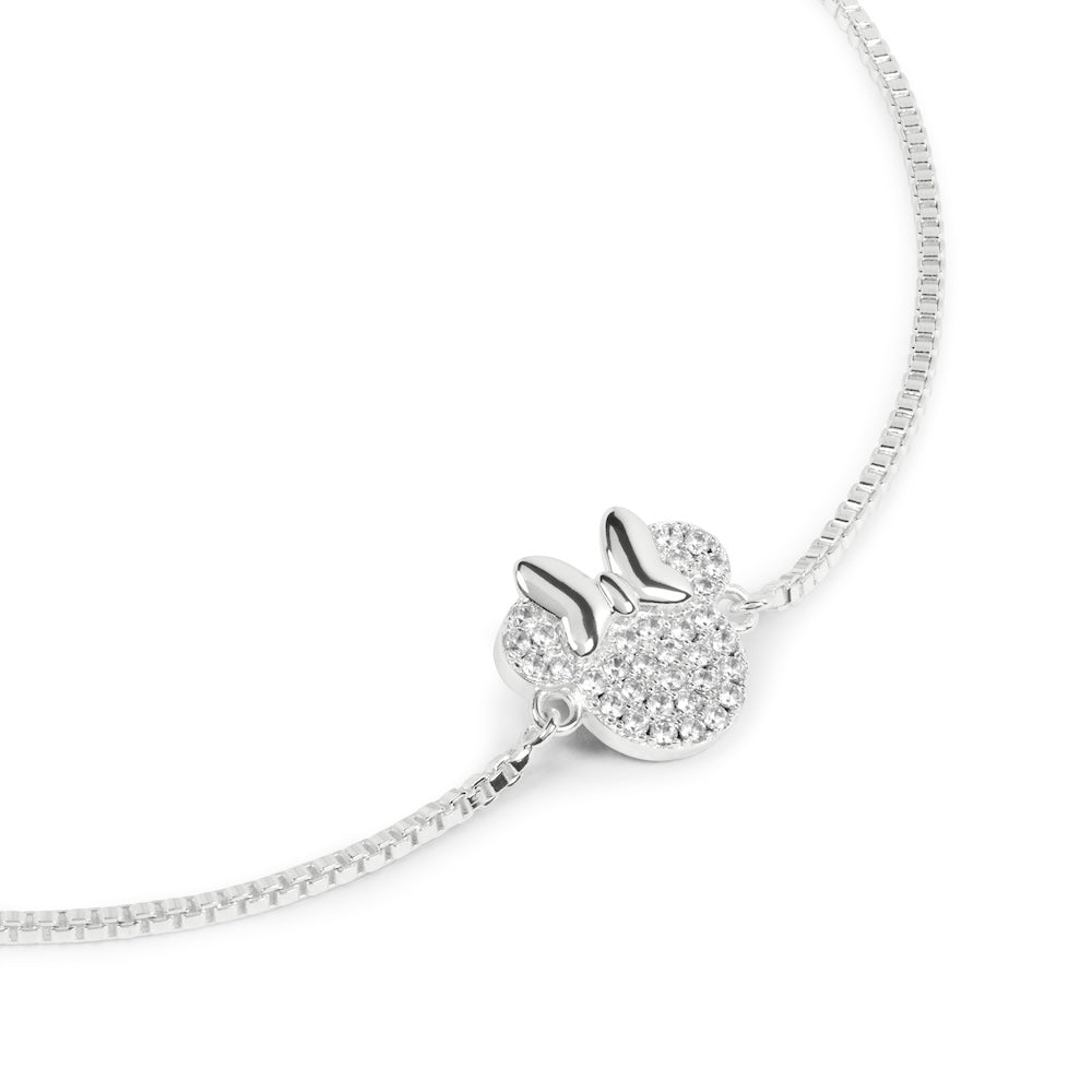 MINNIE - Adjutable Bracelet + Crystal Pendant