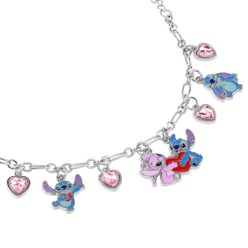 STITCH & ANGEL - Love - Bracelet + Stitch Charms 7mm