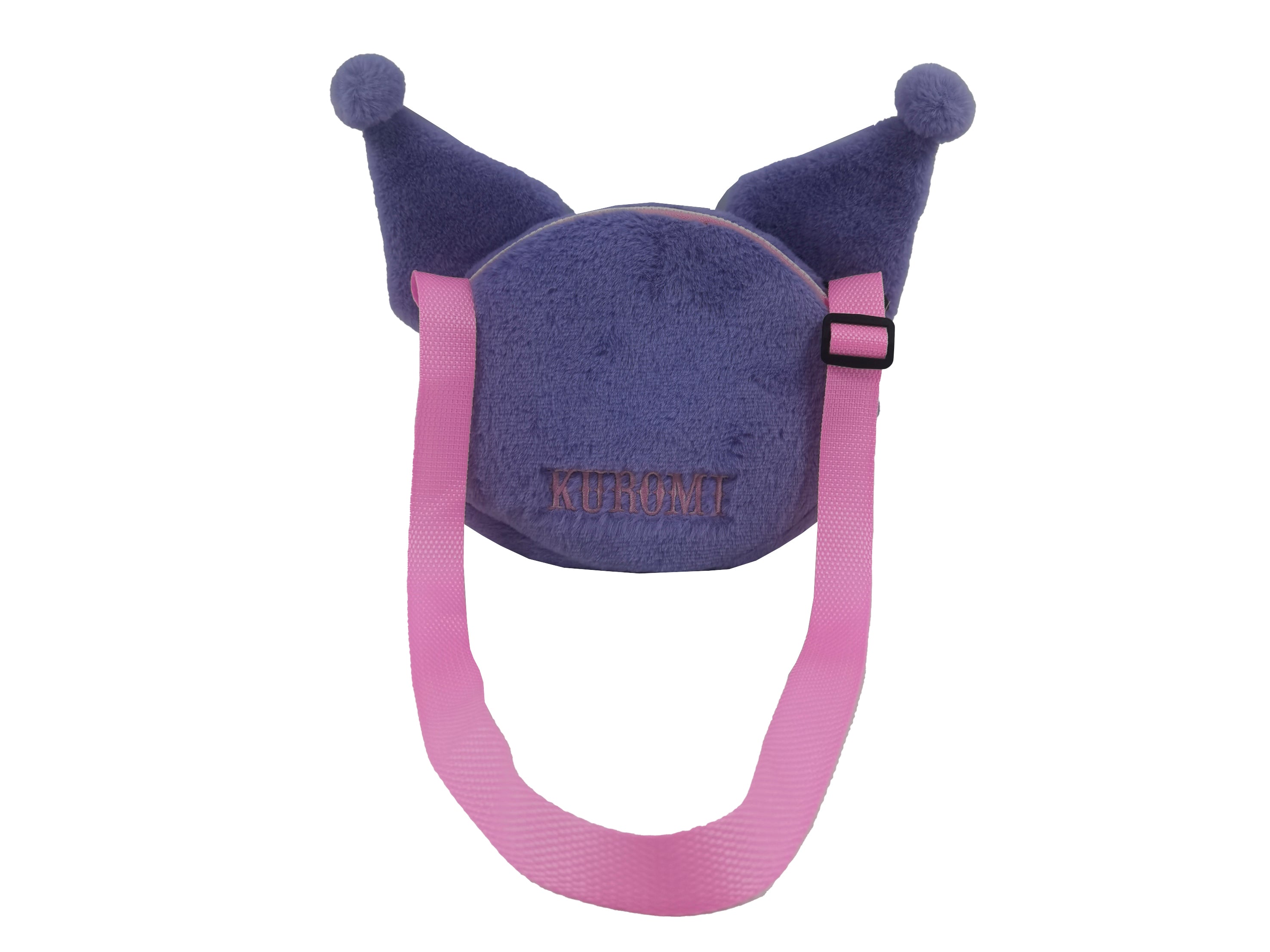 KUROMI - Purple - Fur Shoulderbag - 24x8x6cm