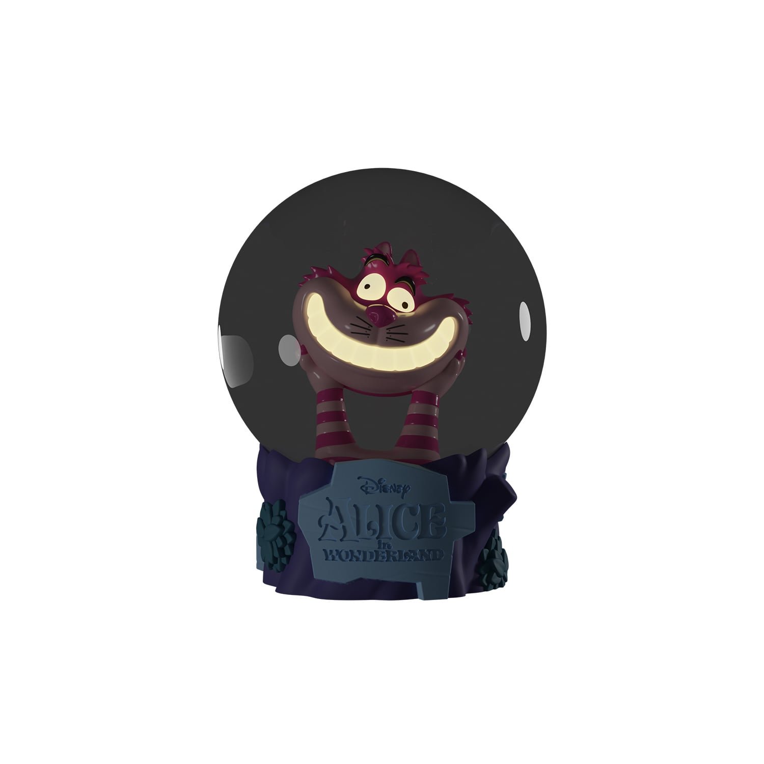 ALICE IN WONDERLAND - Cheshire Cat - Snow Globe 80mm