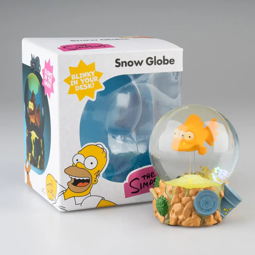 THE SIMPSONS - Blinky - Snow Globe 80mm 'Glow in the Dark'