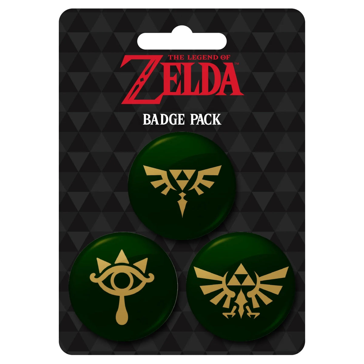 THE LEGEND OF ZELDA - Triforce  - Pack 3 Badges