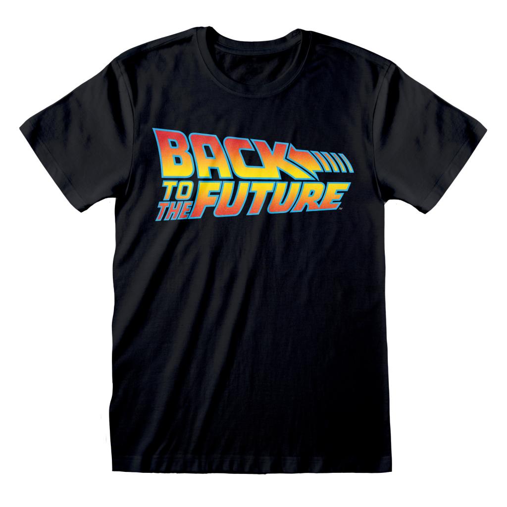 BACK TO THE FUTURE - Original Logo - Men T-Shirt (S)
