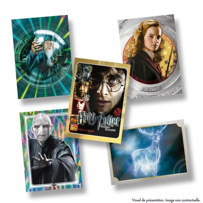 HARRY POTTER - Panini Trading cards (1 col + 2 poch + 1 Ed lim.) - FR