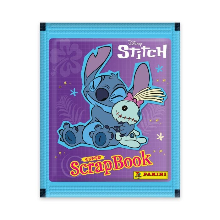 DISNEY - Stitch Panini Starter Pack 1 Albun + 3 Packets Stickers - FR
