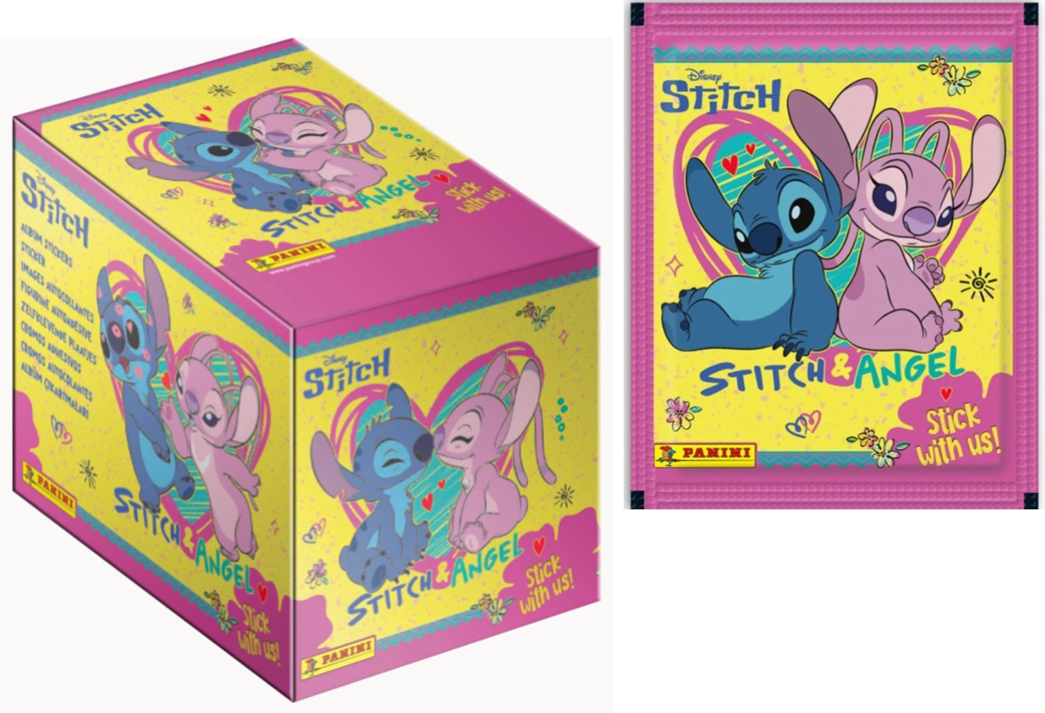 STICTH - Panini Display 36 Pochette 5 Stickers