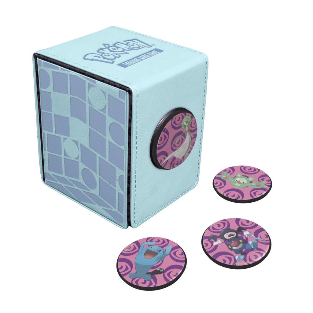 ULTRA PRO - Gardevoir - Faux-Leather Deck Box + Magnetic Badges