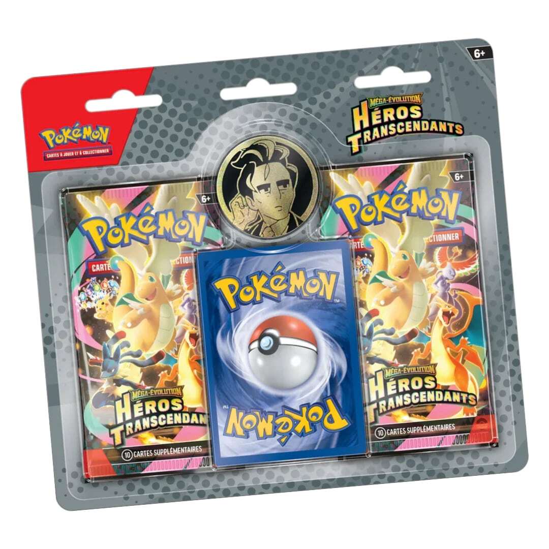 POKEMON - ME 2.5 Héros Transcendants Pack 2 Boosters - FR