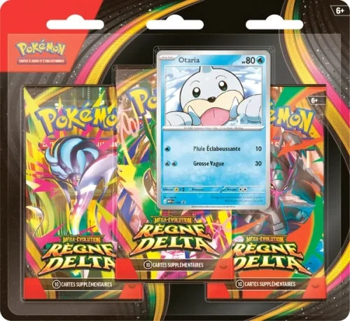 POKEMON - ME 06 Règne Delta Blister 3 Boosters - FR