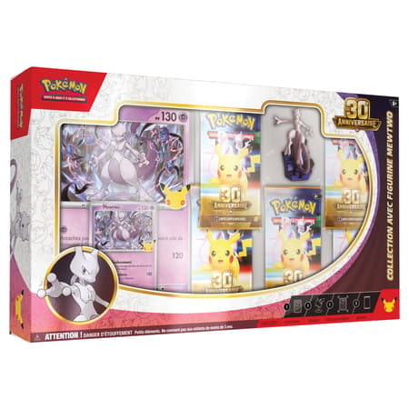 POKEMON - 30ème Anniversaire - Collection Figurine (2) Mewtwo - FR