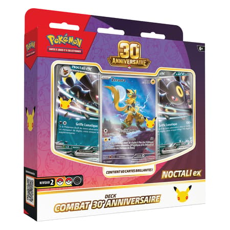 POKEMON - 30ème Anniversaire - Battle Deck - Noctali / Mentali - FR