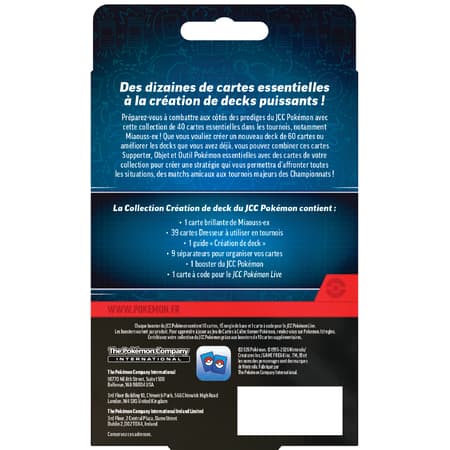 POKEMON - Trainer's Toolkit - Collection Création de Deck - FR