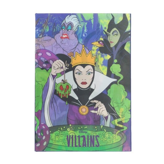 DISNEY VILLAINS - Lenticular Notebook - Size A5