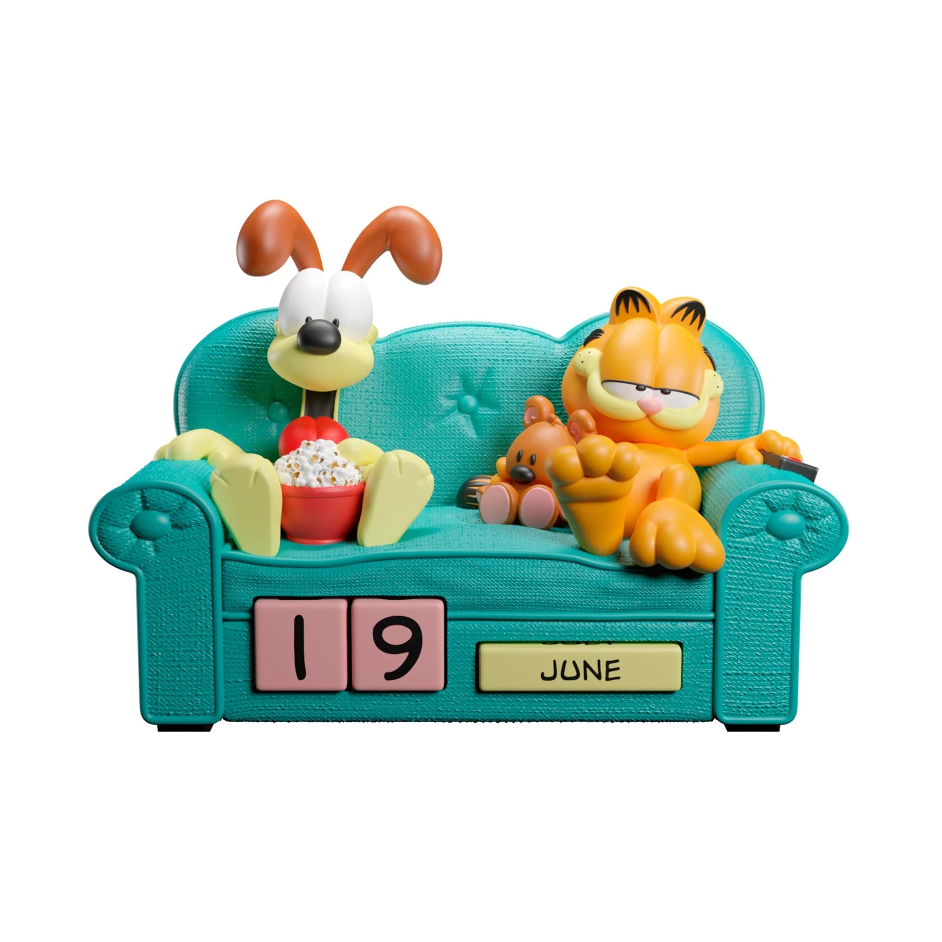 GARFIELD - Resin 3D Perpetual Calendar