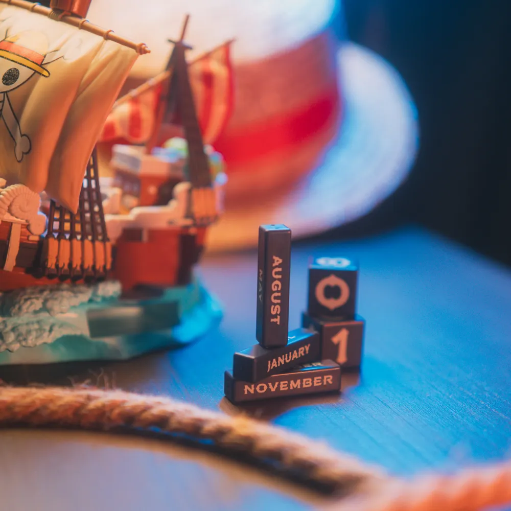 ONE PIECE NETFLIX - Going Merry - Resin 3D Perpetual Calendar