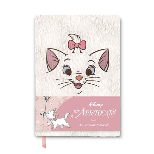 THE ARISTOCATS - Marie - Premium Plush Notebook - Size A5