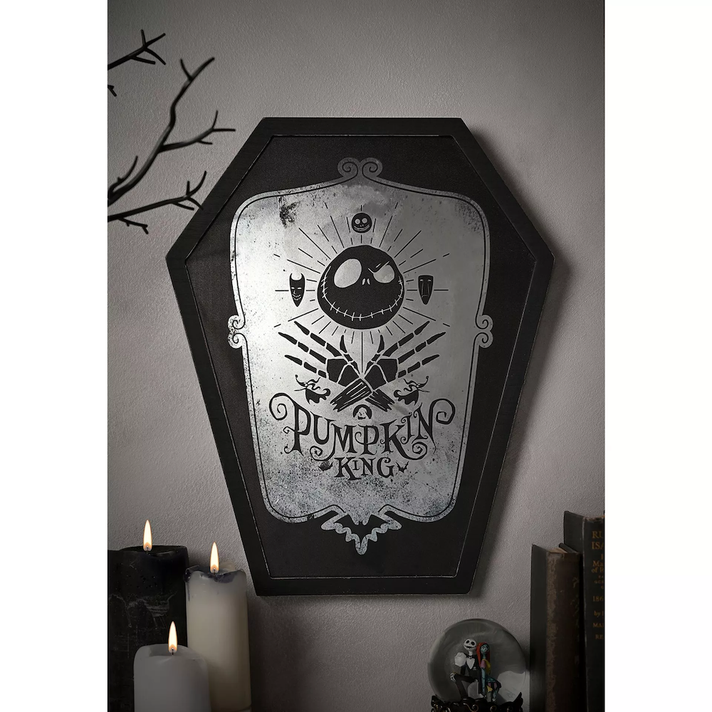NIGHTMARE BEFORE XMAS - Pumpking King - Decorative Mirrored Plaque